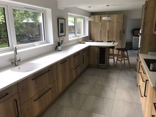 wooden kitchen